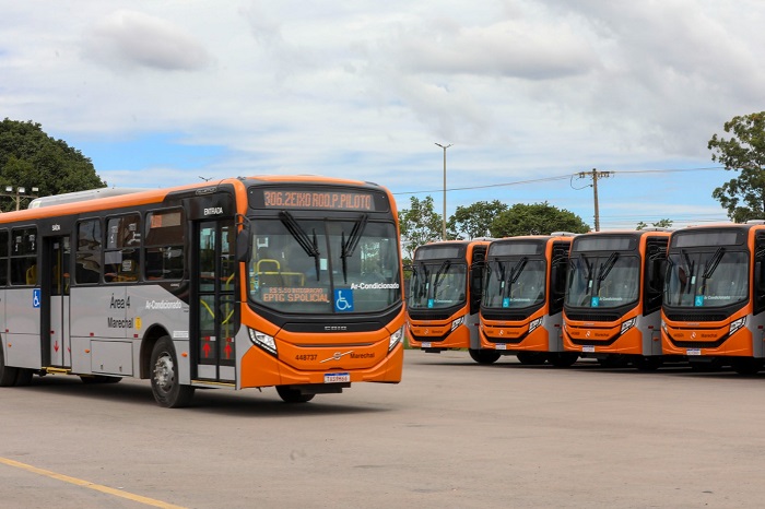 90 ônibus elétricos farão parte da rotina dos Brasilienses em maio de 2026